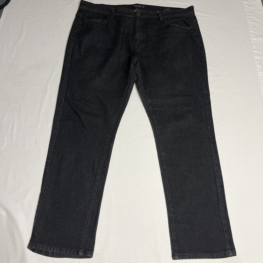 Southpole Jeans Mens 44x32 Stretch Relaxed Tapered Fit Hip Hop Black Wash Denim